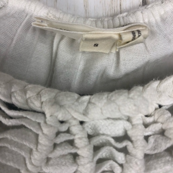 Meadow Rue white crochet tank top - Picture 3 of 5